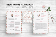 Pack Resume and Card Template / M, a Resume Template by Showy68 Template (Thumbnail 8 of 8)