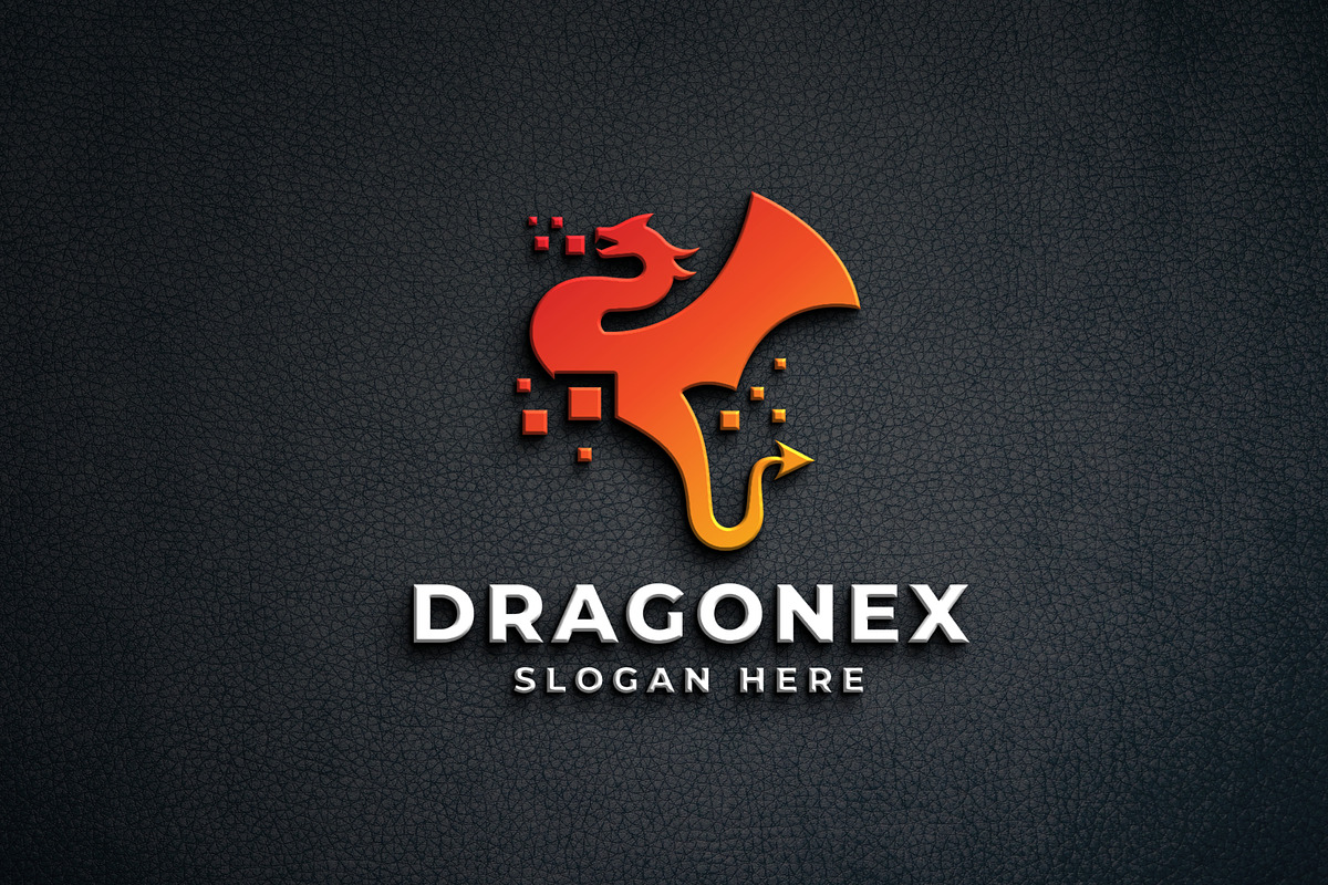 Digital Dragon Pro Logo, a Branding & Logo Template by Design_Planet (Photo 2 of 2)