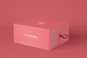 Paper Box Packaging Mockup