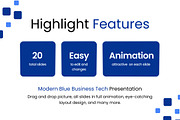 Modern Blue Business Google Slides, a Presentation Template by Loin Studio (Thumbnail 2 of 4)
