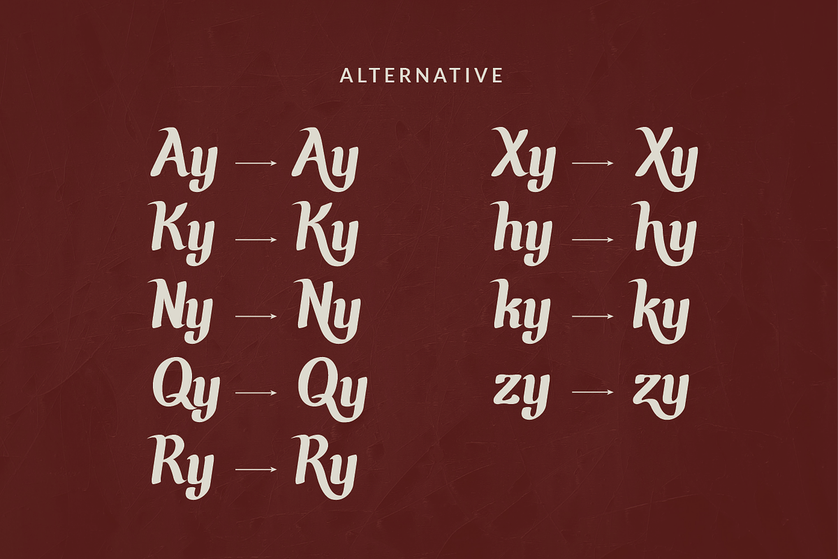 Chunky Wally Font, a Serif Font by Patria Ari (P4tcreativa) (Photo 16 of 17)