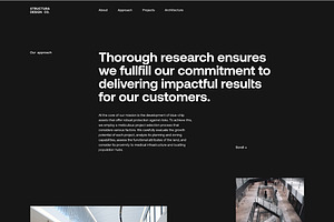 Structura Design Co. Landing Page