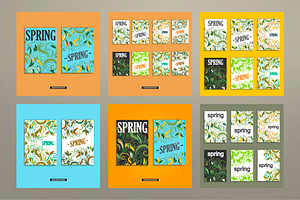 Set spring background