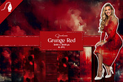 Grunge Royal Red Seamless Textures, a Texture Graphic by Creative Matrix82 (Thumbnail 1 of 5)