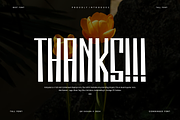 Ranyoka - Tall Condensed Font, a Sans Serif Font by QR Design Studio (Thumbnail 7 of 7)