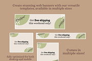Organic Web Banner Templates, a Landing Page Template by Hell Yeah Designs (Thumbnail 7 of 8)