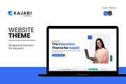 Edujabi - Kajabi Website Theme, a Landing Page Template by ZohairKhanLtd (Thumbnail 1 of 4)