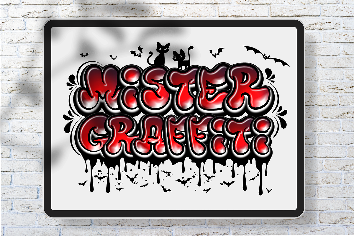 King Graffiti Font, a Blackletter Font by Nobu Collections (Photo 9 of 10)
