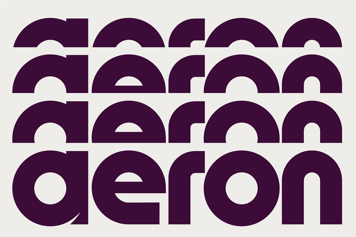 Modino - Geometric Bauhaus Font, a Font by UppercapType (Photo 4 of 10)