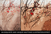 Kaisaku Halftone Illustration Effect, an Action Add-On by Dene Studios (Thumbnail 2 of 17)