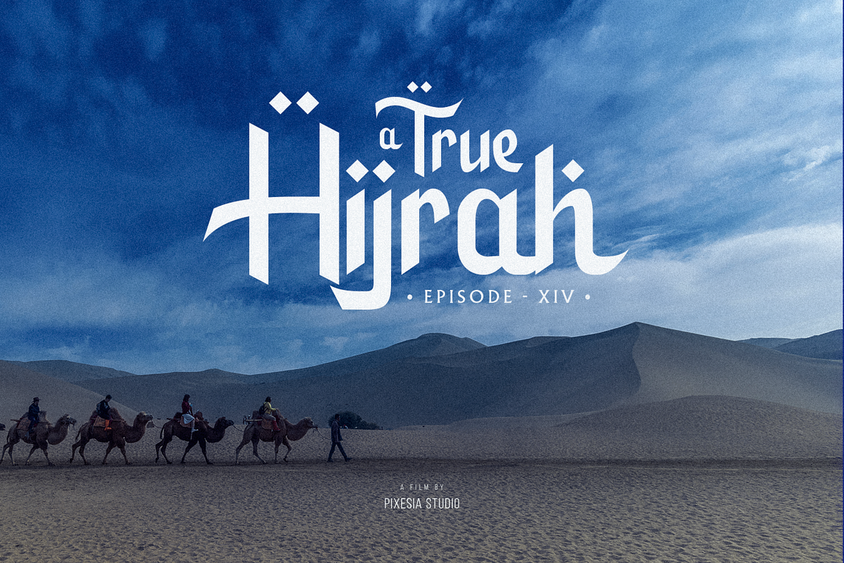 Ramadhan Day - Arabic Display Font, a Font by Pixesia Studio (Photo 11 of 15)