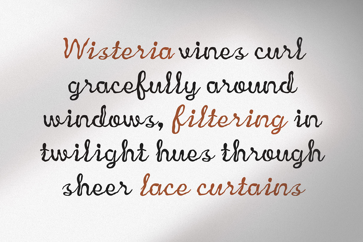 CS Melanie – Etchy Font, a Script Font by Craft Supply Co. (Photo 6 of 8)