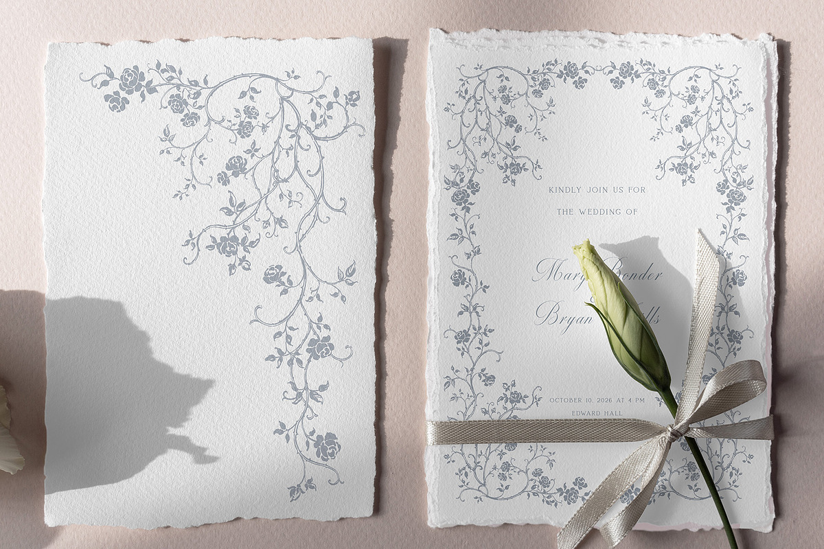 Vintage Roses bundle, an Object Illustration by Sensual Art (Photo 7 of 10)