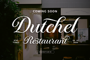 Runethia - Calligraphy Font, a Script Font by Sronstudio (Thumbnail 5 of 16)