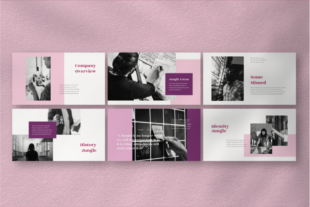 Jungle Google Slide Template, a Presentation Template by Inkofert (Photo 8 of 10)