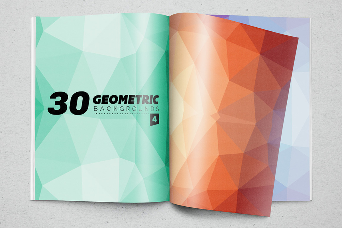 Geometric Backgrounds 30 - 4 preview 5