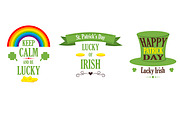 St. Patrick's Labels and Badges, a Decorative Illustration by Iryna Danyliuk (Thumbnail 5 of 6)