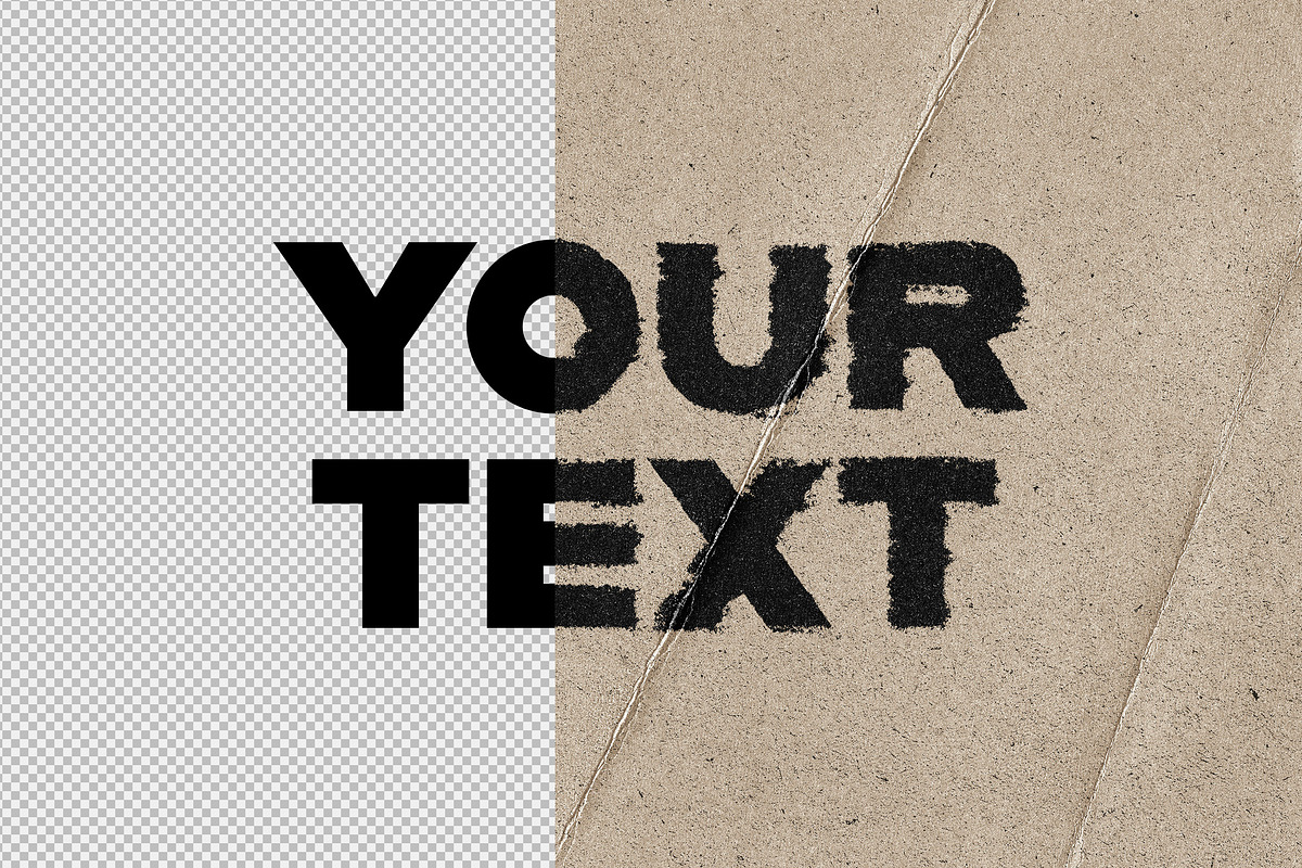 Bad Distressed Print Text Effect, a Layer Style Add-On by Design Squad