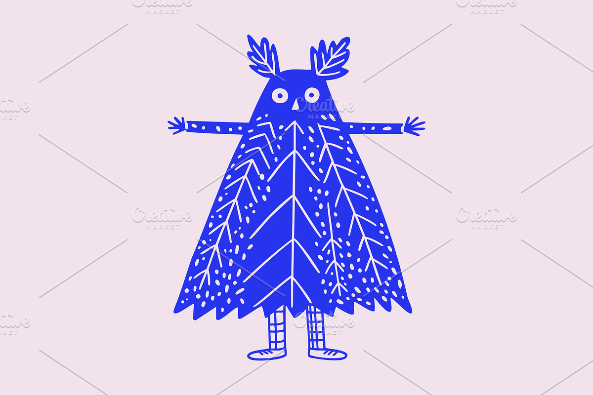 Forest Spirit Characters, a Seasonal Illustration by Danil Polshin (Photo 2 of 5)