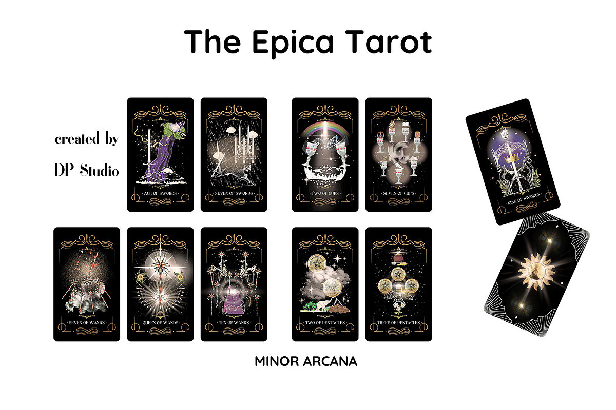 Tarot. 78 tarot cards, a Decorative Illustration by DP Studio (Photo 5 of 5)