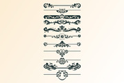 57 Art Nouveau Separators, a Decorative Illustration by Stanislav Kharchevskyi (Thumbnail 3 of 4)
