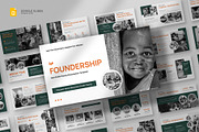 Non-Profit & Charity Google Slides, a Presentation Template by fluffstudio (Thumbnail 1 of 4)