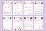 2027 Mystic Witch Planner & Workbook, a Stationery Template by Designmela01 (Thumbnail 4 of 6)