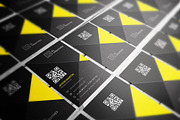Dark Creative Business Card, a Business Card Template by bouncy (Thumbnail 2 of 4)