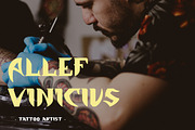 Stranger Through - Gothic Display, a Handwritten Font by Arendxstudio (Thumbnail 7 of 9)
