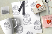 Strawberry cake, a Decorative Illustration by Zhemchuzhina (Thumbnail 1 of 5)