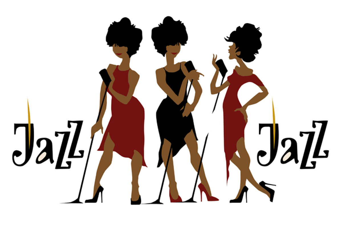 Singing Woman figures, a Technology Illustration by Penndpaper