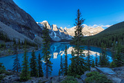 Banff national park canada featuring lake, mountain, and canada, a Nature Photo by Lucky Photographer (Thumbnail 2 of 2)