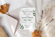 Rehearsal Dinner Invitation Template, an Invitation Template by Snapybiz (Thumbnail 10 of 10)