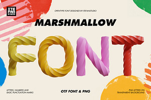 Marshmallow Font