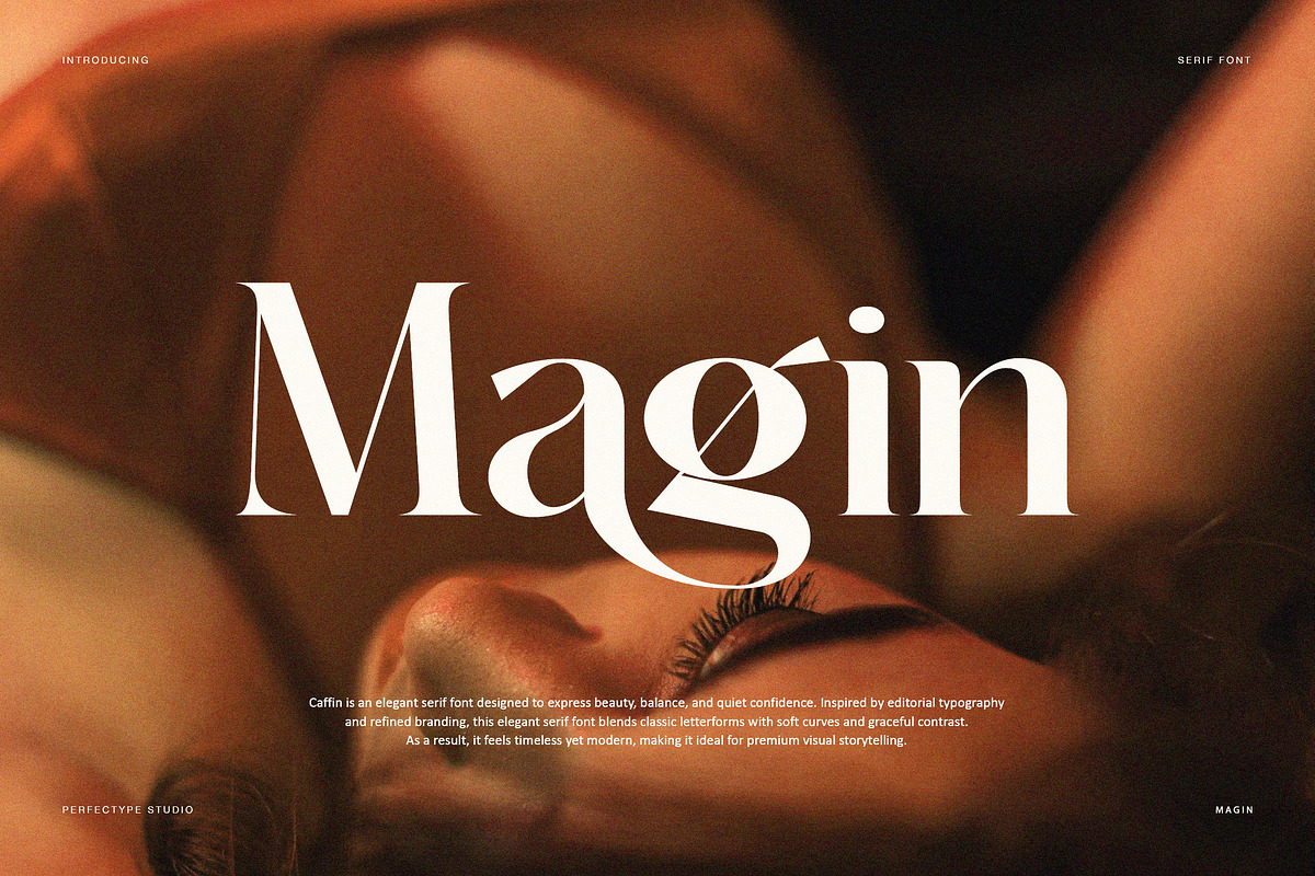 Magin Elegant Serif Font, a Serif Font by Perfectype (Photo 1 of 8)