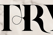 RATHER RISQUE - Ligature Serif Font, a Serif Font by SilverStag Type Foundry (Thumbnail 16 of 27)