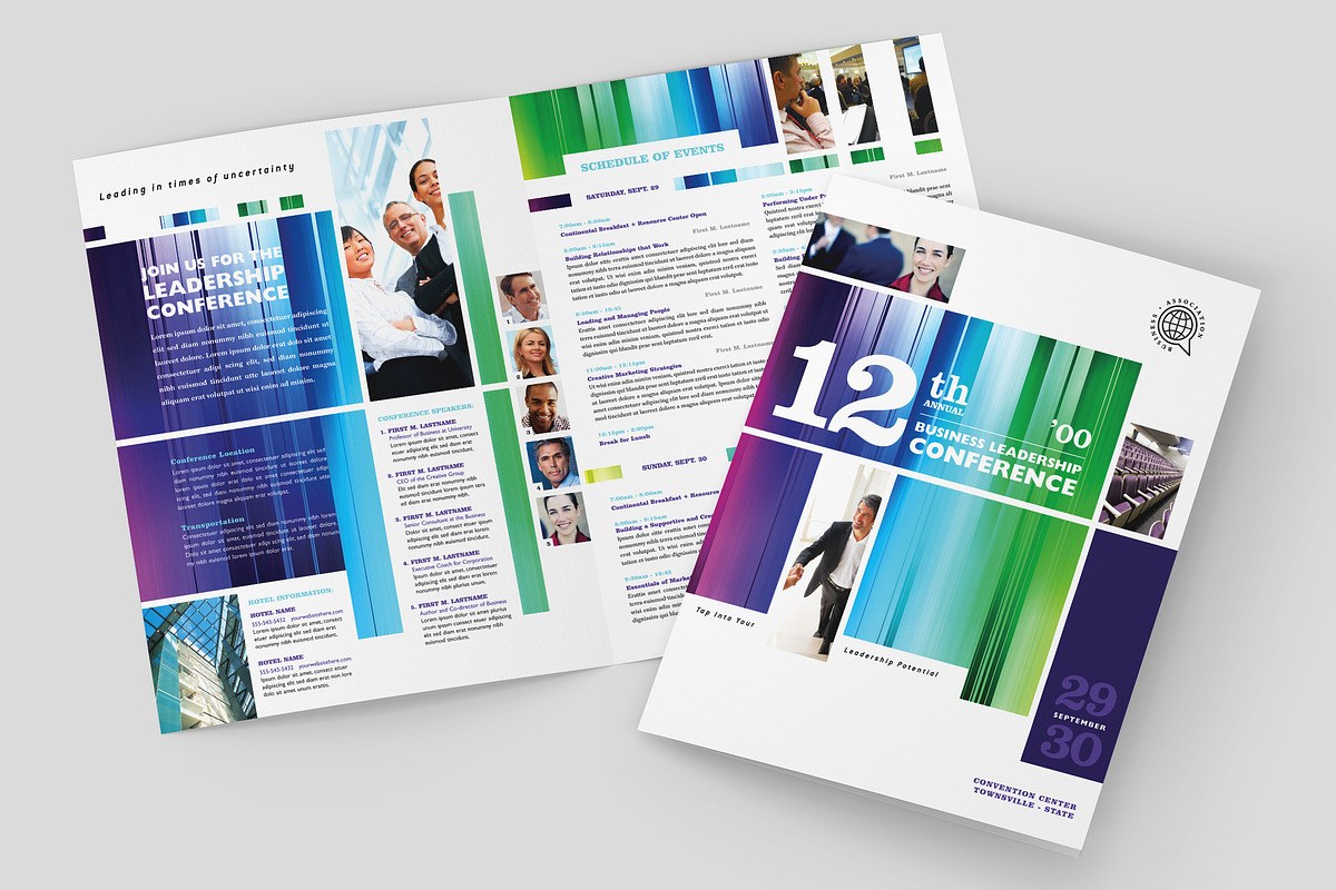 Business Conference Brochure, a Brochure Template by StockLayouts (Photo 1 of 4)