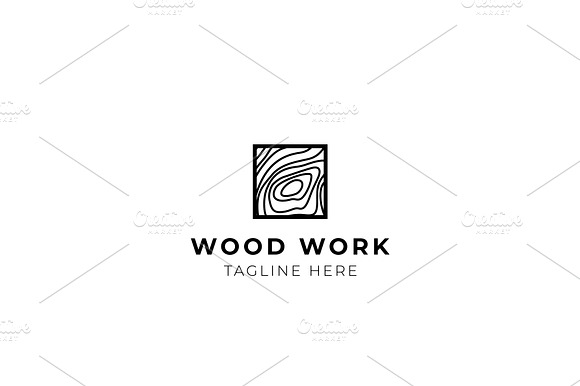 Wood Work Capentery Industry Logo preview 2