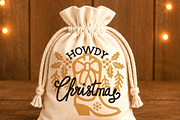 Western Christmas Boots Bundle SVG, a Seasonal Illustration by TanchaArt (Thumbnail 6 of 9)