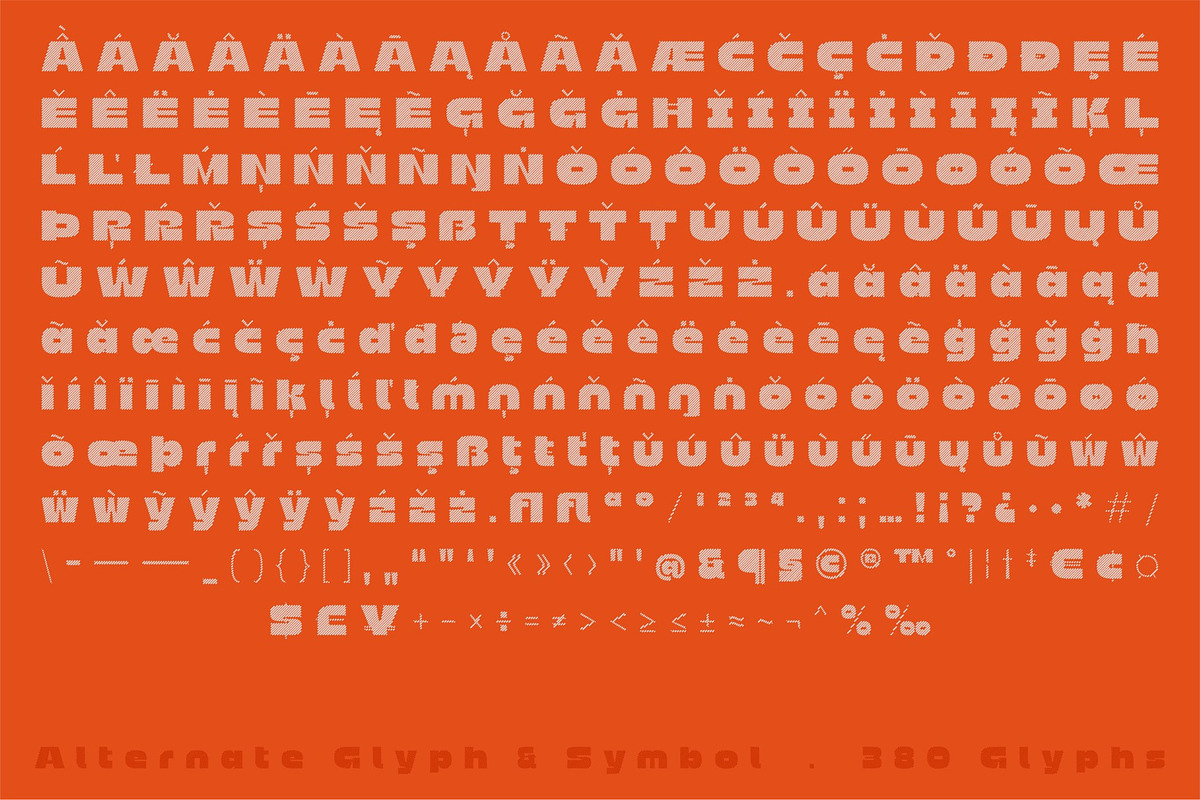 Tralifty, a Sans Serif Font by graphicook (Photo 4 of 10)