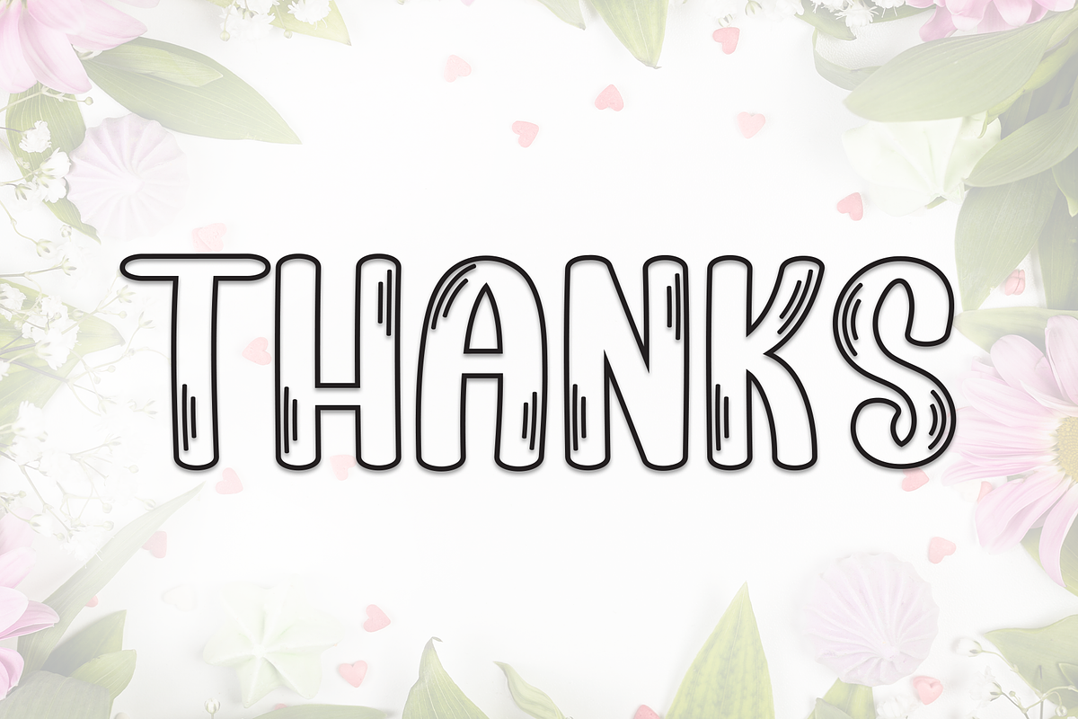 Baby Flower | Script Font, a Script Font by Scratchones (Photo 8 of 8)