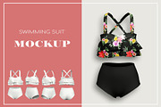 Swimming Suit Mockup, an Advertising Mockup by PudraART (Thumbnail 1 of 8)