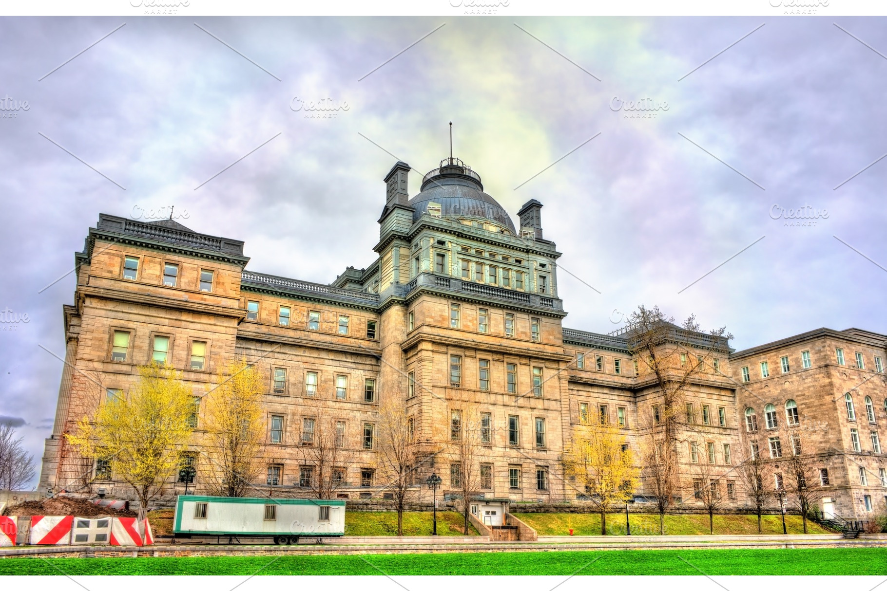 Old palace of justice in montreal canada containing building, canada, and, an Architecture Photo by Leonid Andronov