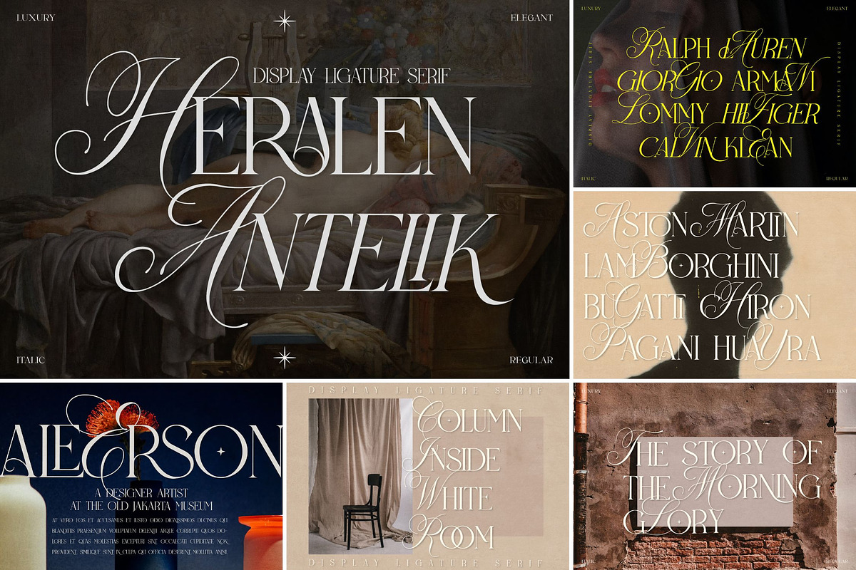 SALE! Modern & Classy Serif Font, a Serif Font by Storytype Studio (Photo 2 of 42)