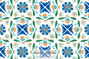 Scandinavian folk seamless pattern, a Pattern Graphic by Pink Studio Art (Thumbnail 1 of 4)
