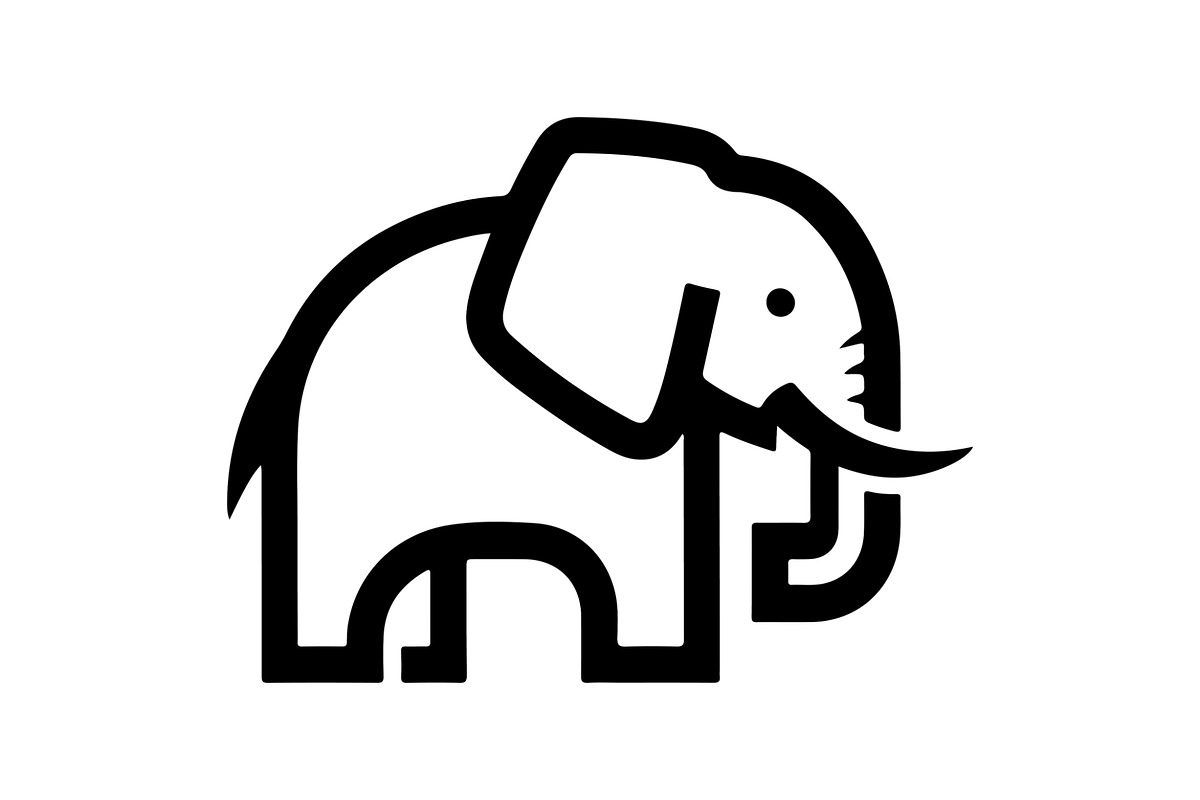 Elephant Vector Elements Bundle, an Animal Illustration by balal (Photo 12 of 17)