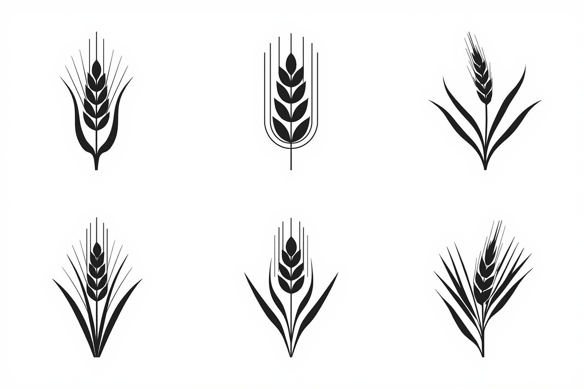Wheat Field Silhouette Bundle, an Illustration by Designs_River (Photo 6 of 9)