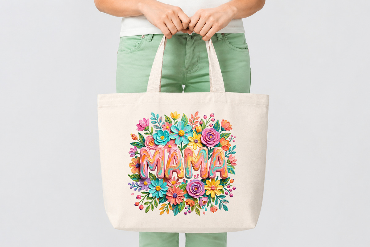 Vibrant Floral Mama PNG, a Seasonal Illustration by Canvas Craft (Photo 4 of 6)
