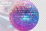 Holographic Iridescence shapes, an Object Graphic by NNclipart (Thumbnail 3 of 10)