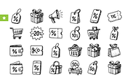 Discount Sale Set, an Object Graphic by RT Studio (Thumbnail 1 of 4)